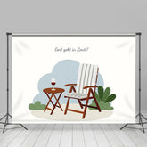 Urlaub Gemütlich Salon Stuhl Ruhestand Party Hintergrund